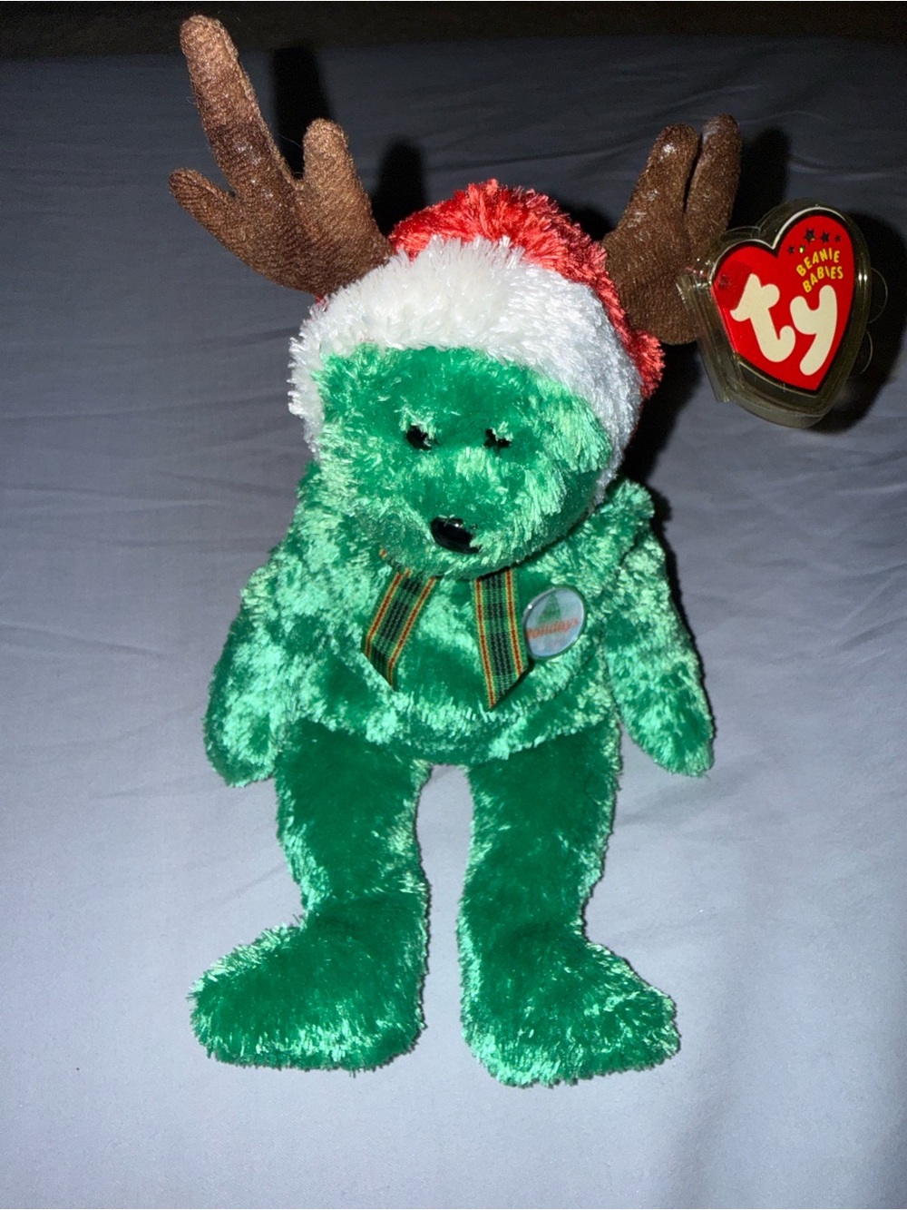 Ty Beanie Babies- 2003 Holiday Teddy